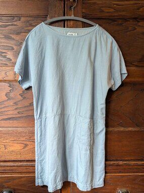 Wool& Whitney Chambray Shift Dress M